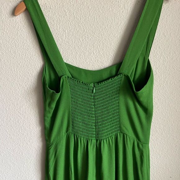 Reformation Alva Jumpsuit in Kelly Green - Picture 9 of 11